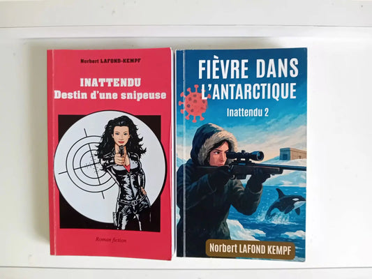 Saga Thriller Inattendu  Complète – 2 Tomes | Pack Inattendu Intégral Les écrits fantastiques de Norbert