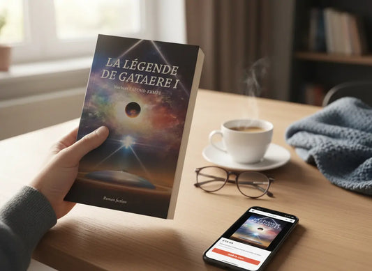 Couverture La Légende de Gataere tome 1, saga science-fiction française de Norbert Lafond Kempf