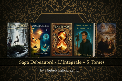 Saga Debeaupré Complète – 5 Tomes Fantasy Française | Pack Intégral et le talisman des Veilleurs